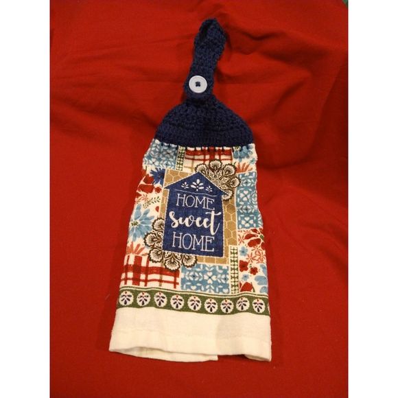 Crochet hand towel
